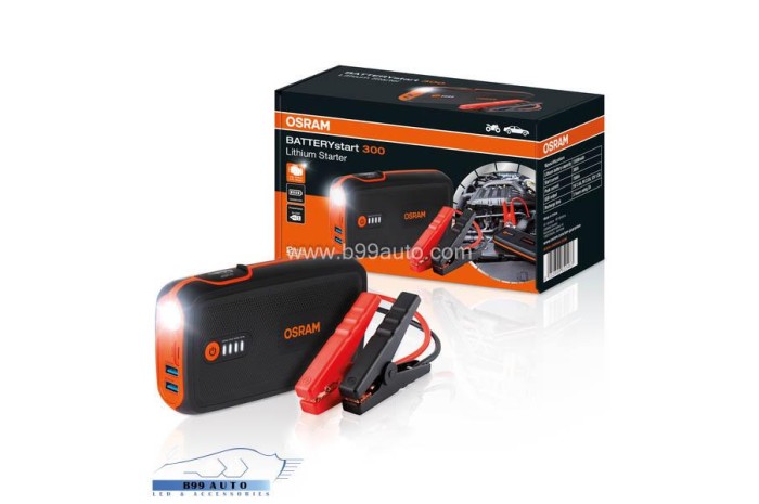 Osram BATTERYstart 300 Osram Jump Starter - Powerbank